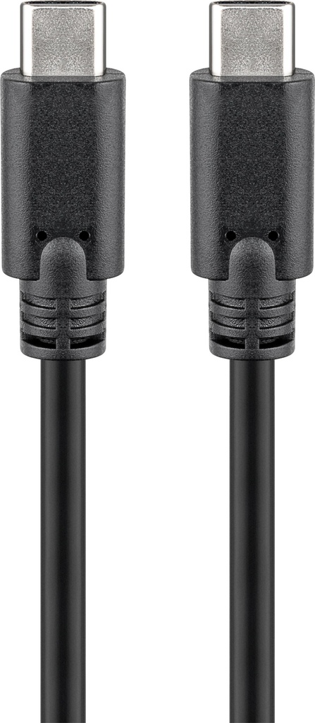 USB-C-uros/USB-C-uros 3m välijoh 3.2 PD 3A musta