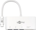 USB-C-male dock 0.15 m 3×USB-A 3.0 SD/MMC/micro SD/USB-C-male