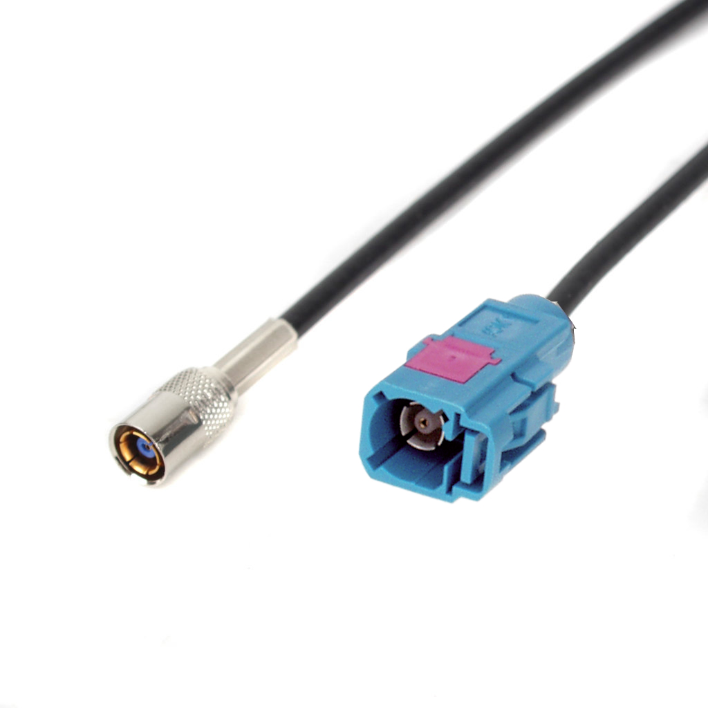 RF-kabel Fakra-hona Water/SMB-hona 7 m RG174