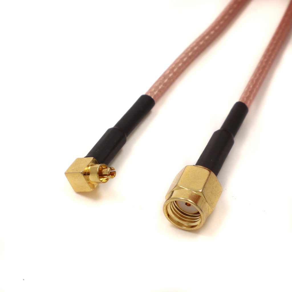 RF-adapter cable (Option) SMA RP-male/MC-card 90°