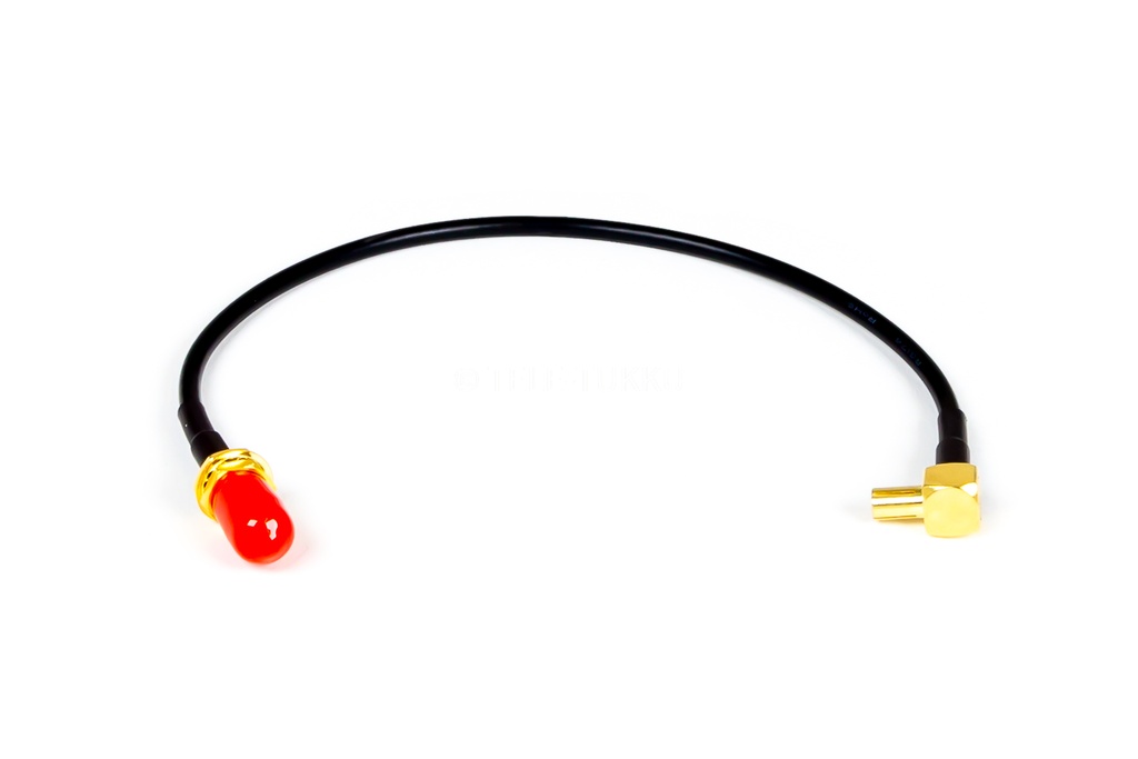 SMA-naaras SW9/TS9 0,2 m adapterivälijohto kulma
