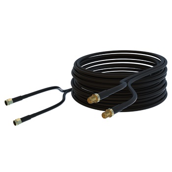 RF-välijohto 10 m HFX50 2xSMA-uros/2xSMA-naaras
