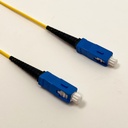 fibre optic patch cable SM 2 m SC/SC simplex Fibrain gold G657A1 LS0H