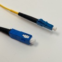 fiberoptisk patchkabel SM 2 m LC/SC simplex Fibrain gold G657A1 LS0H