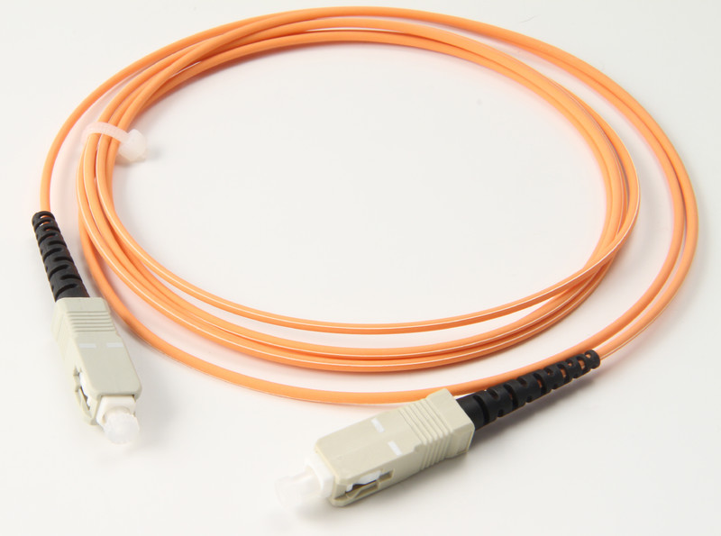 fiberoptisk patchkabel MM SC/SC 2 m 50/125 simplex Ø1,8 mm OM2