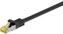 CAT6a/CAT7 S/FTP LSZH CU musta välijohto 