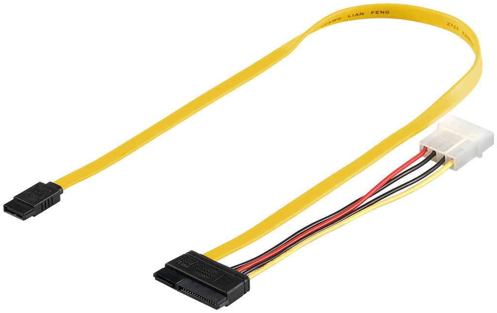 HDD/SATA-cable+power-adapter 0.5 m bulk 68175