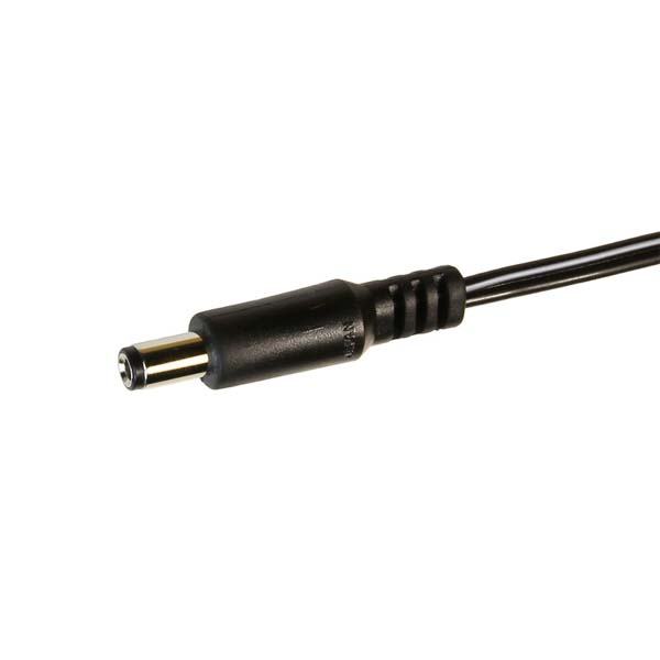 Virtajohto vapaat päät/DC-uros 2,5mm 1,8m kaapeli