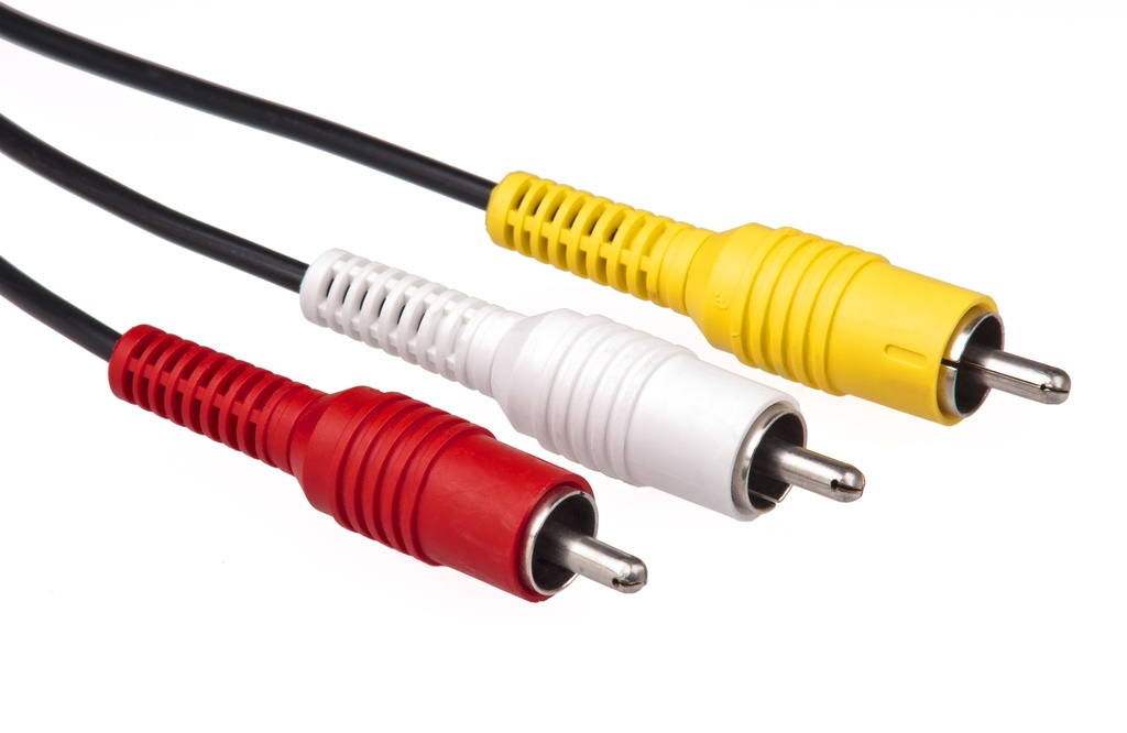 RCA-hane PRO gul max ø6,7mm för kabel TASKER