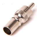 RCA-hane metall crimp