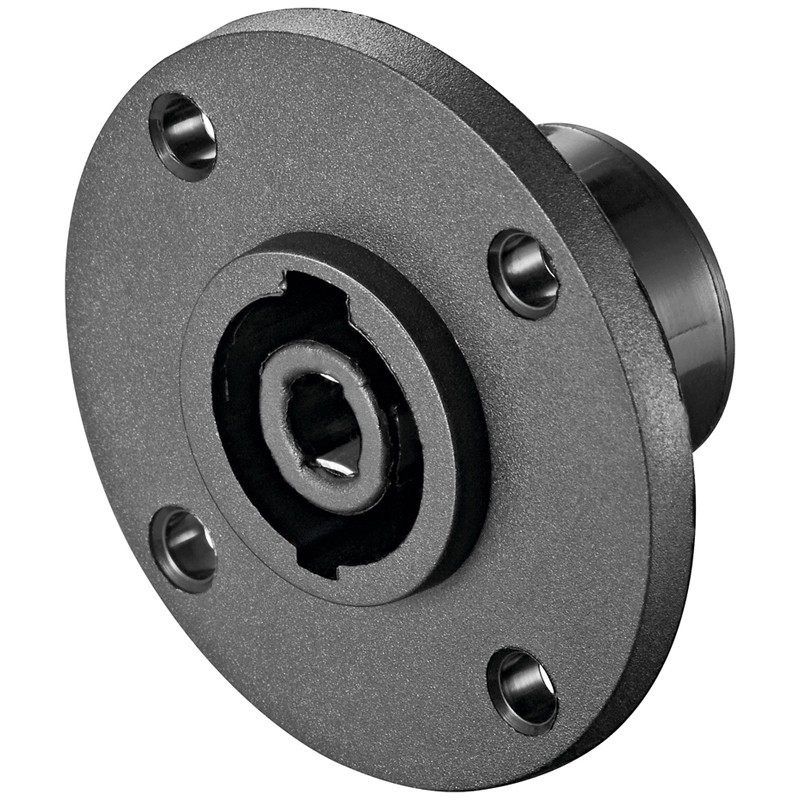 Speakon 4-pin panel connector round