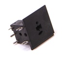 högtalarchassikontakt 4-polig PCB