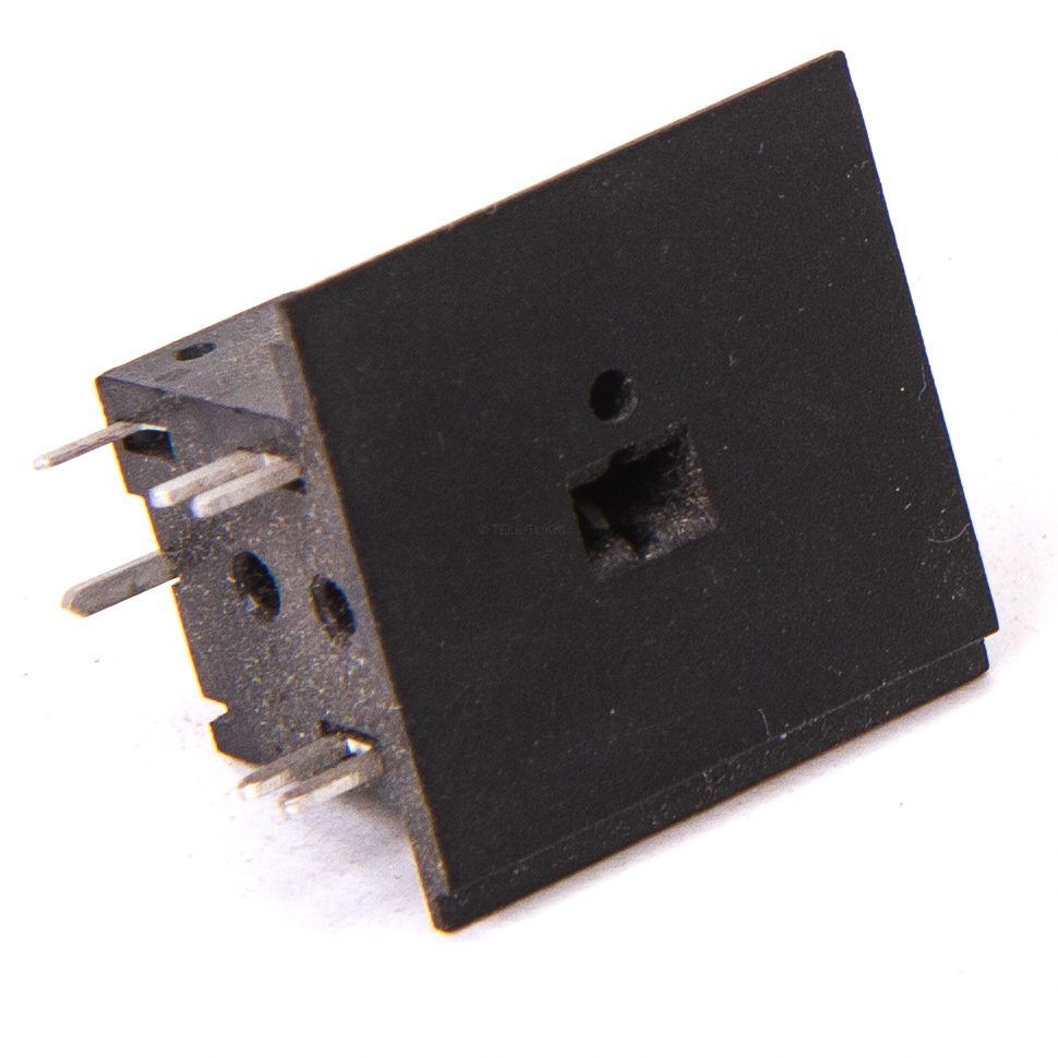 högtalarchassikontakt 3-polig PCB med brytare