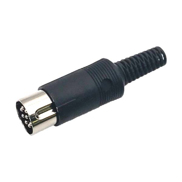 DIN-hane 5-polig 180° stereo metall MP-132 MARUSHIN