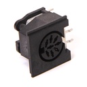 DIN-chassikontakt 8-polig PCB