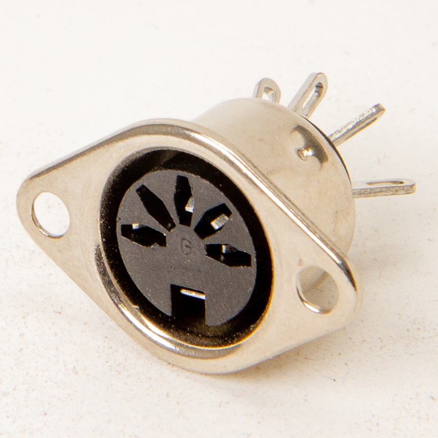 DIN panel connector 3-pin
