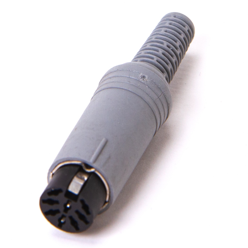 DIN-female 8-pin horseshoe