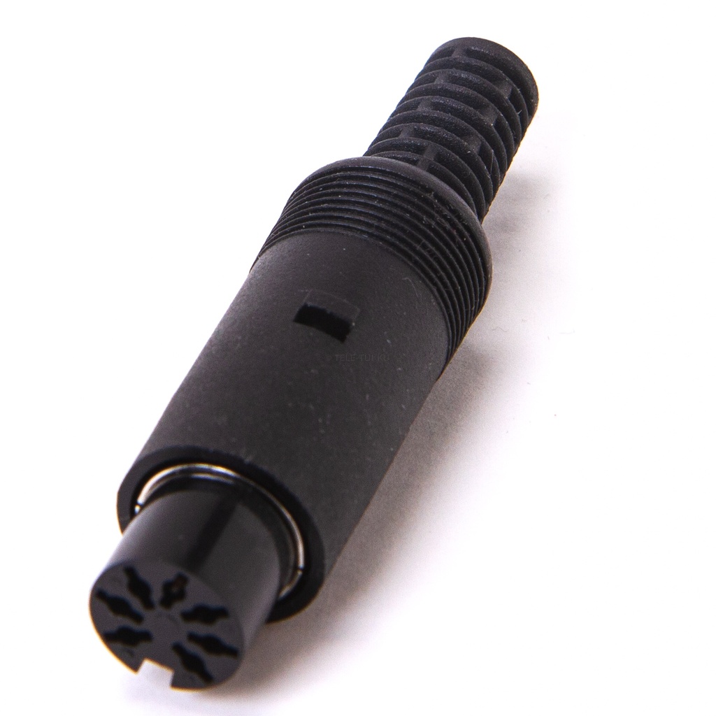DIN-female 7-pin plastic