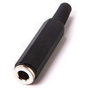 hona 6,3mm stereo plast MJ-117M