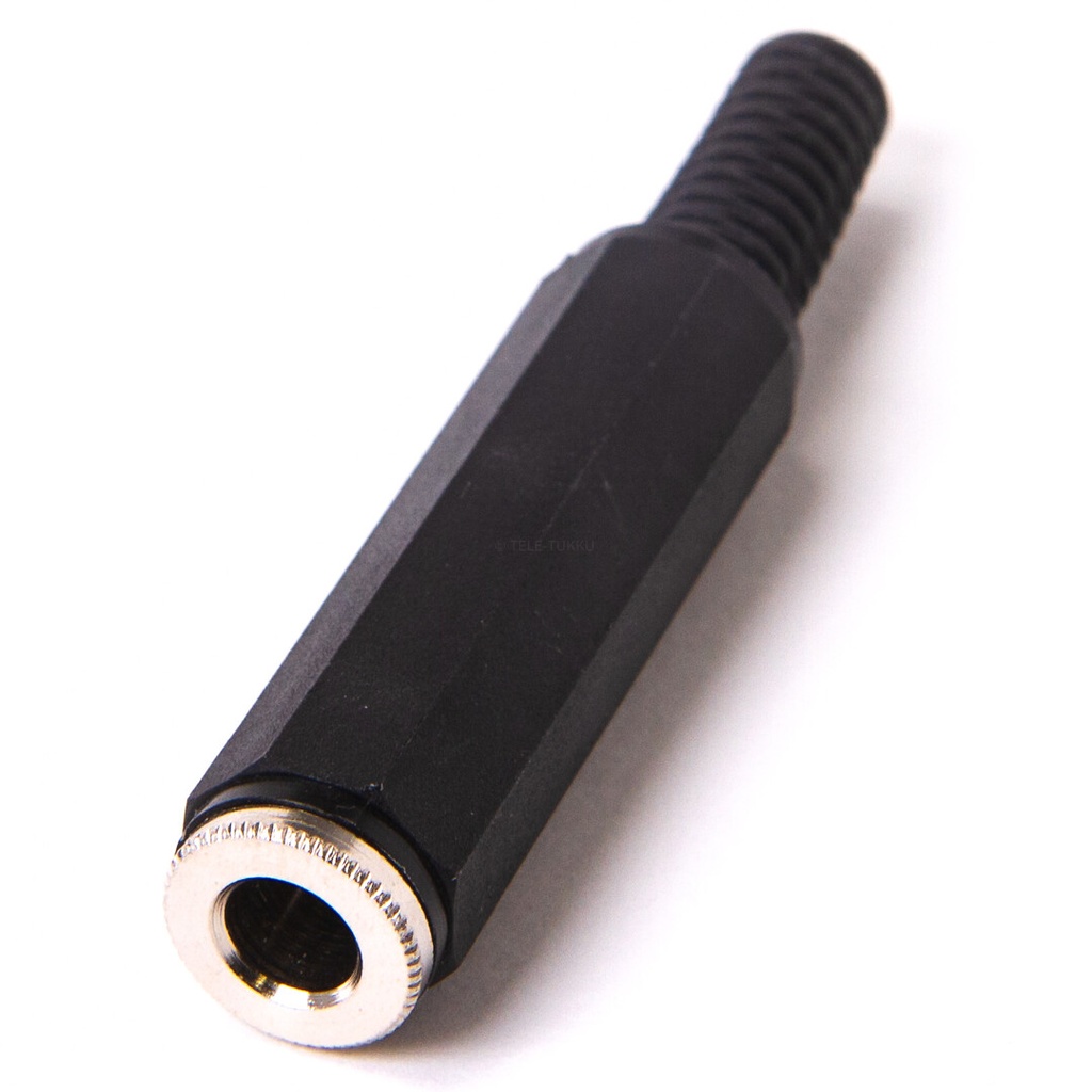female 6.3mm stereo plastic 744K
