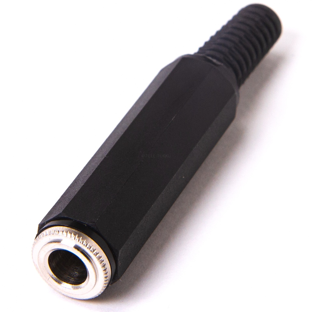 female 6.3mm mono plastic MJ-116M
