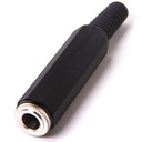 female 6.3mm mono plastic MJ-116M