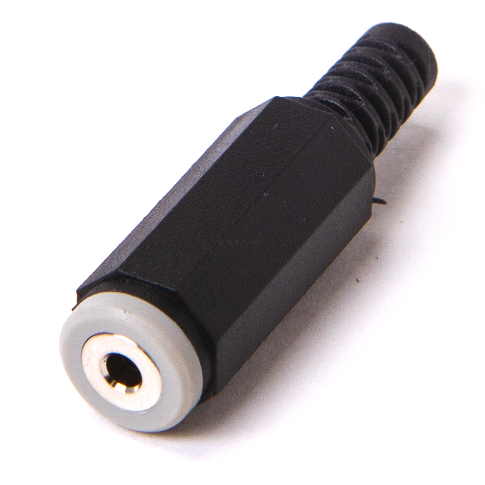female 2.5mm plastic 4 contacts MJ-068 RoHS