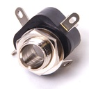 chassikontakt 6,3mm stereo metall kytkim. MJ-178M
