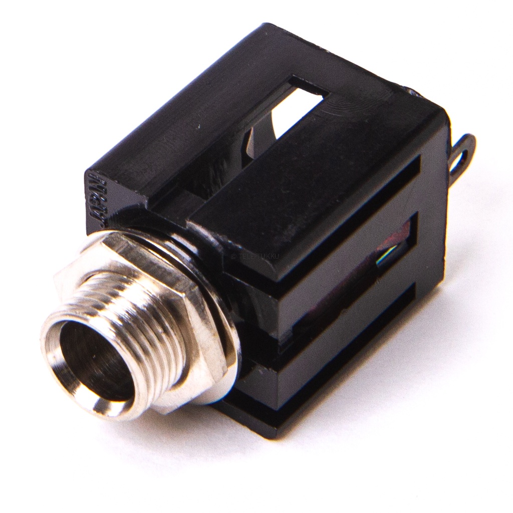 panel connector 6.3mm mono Bakelite ik MJ-185 RoHS