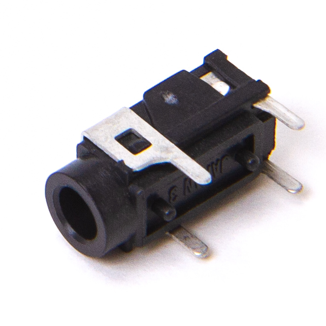 chassikontakt 3,5mm stereo PCB horisontell MX-387GL Marushin