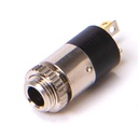 panel connector 3.5mm stereo with nut panel-mount MJ-074-pin