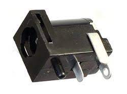 DC panel connector 2,1/5.5mm PCB locking MJ-179LR Marushin