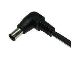 DC-hane 4,3x6,5/1,4mm vinkel 1,8m med kabel Marushin