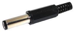 DC-uros 2,1/5,5mm pitkä MP-136H taivutussuoja