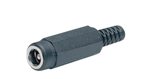 DC-naaras 2,5/5,5mm johtosuoj. MJ-078N Marushin