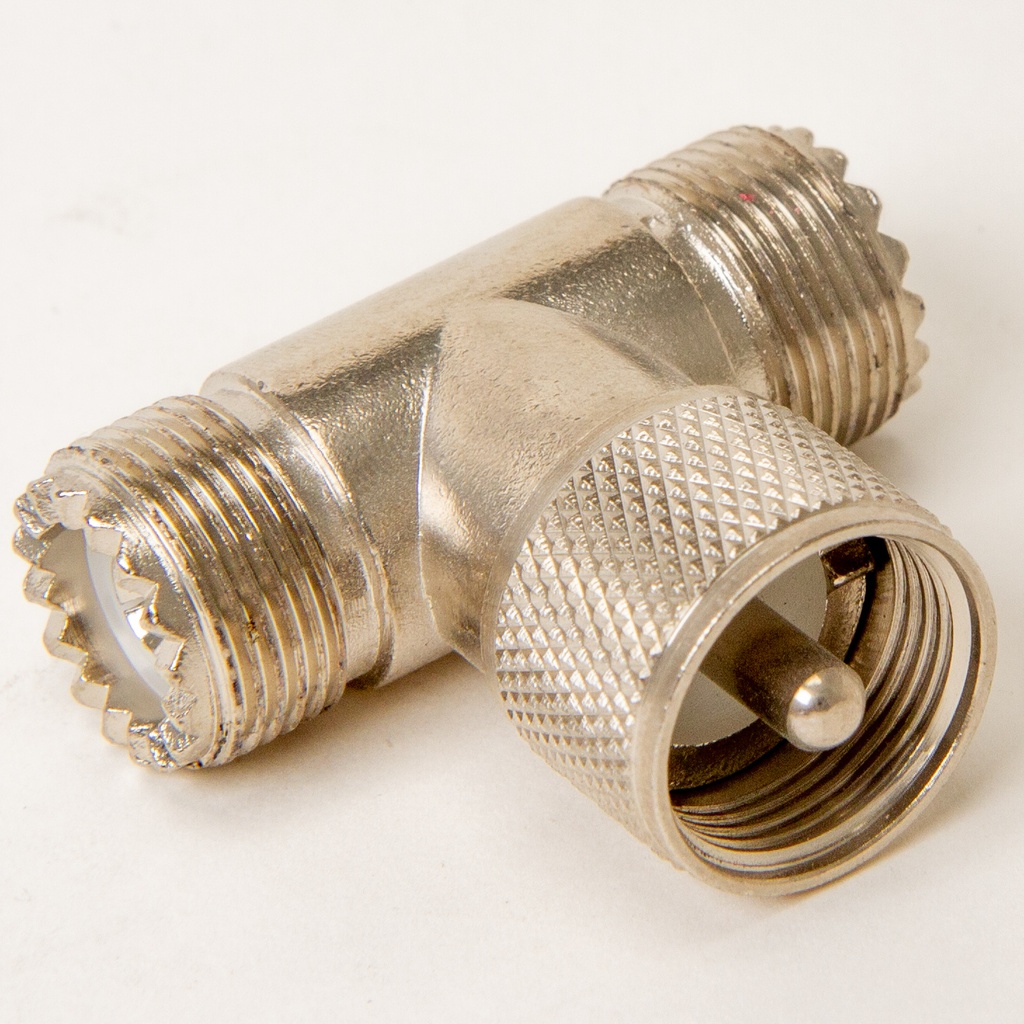 UHF-splitter 2xnaaras/male