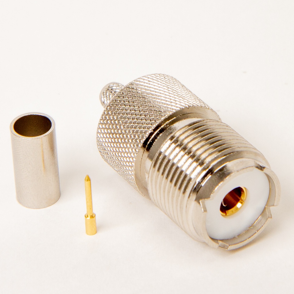 UHF-naaras puristettava RG58 