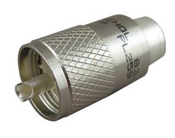 UHF-male RG58 twist-on (solder centre pin)