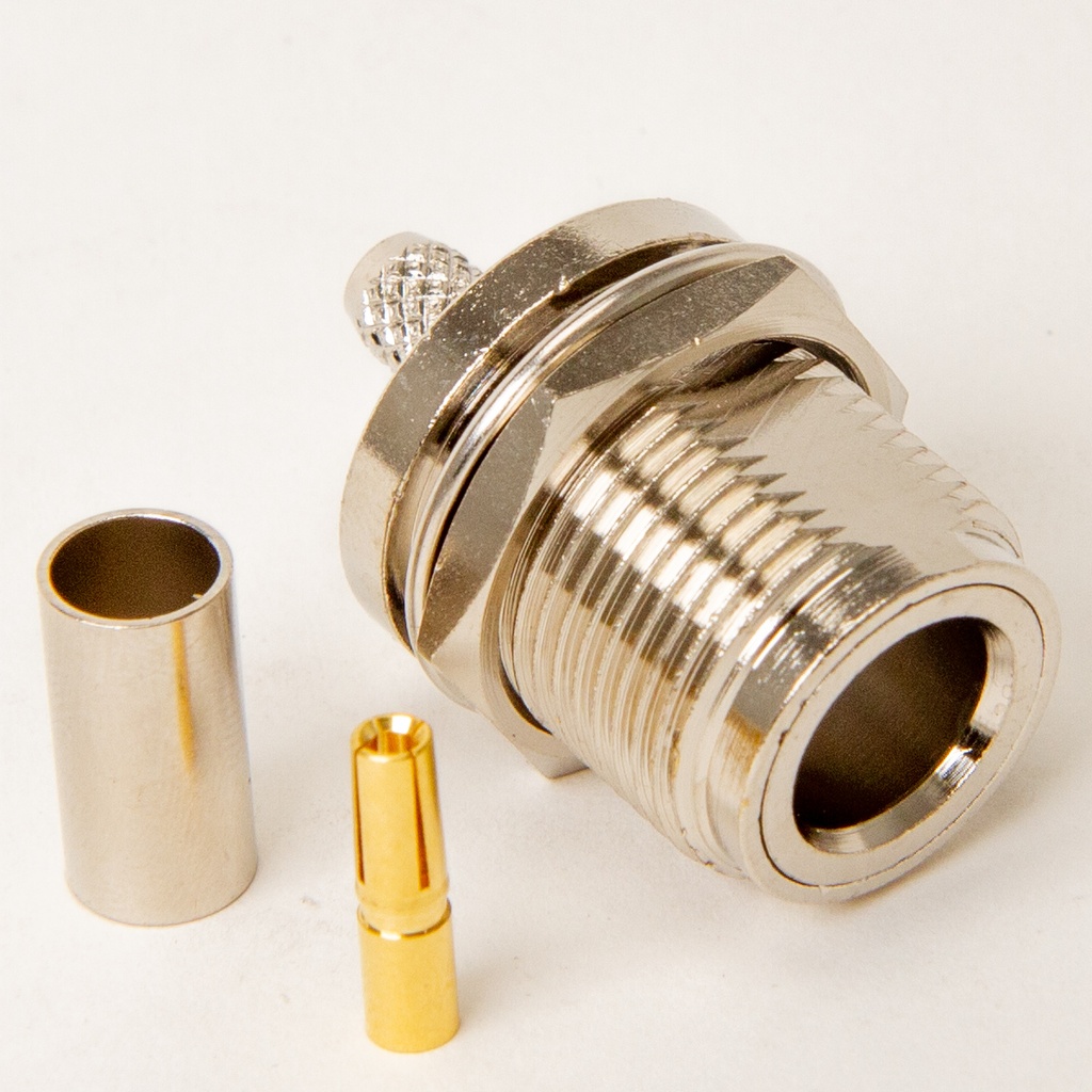 N-chassikontakt hona crimp RG58 N6421A