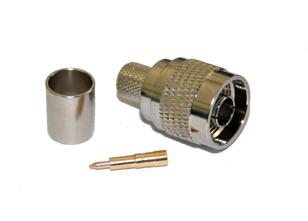 N-male Ecoflex 10 crimp/solder