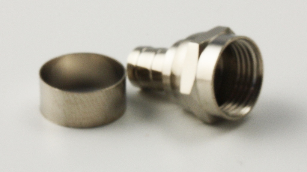 F-hane crimp RG6