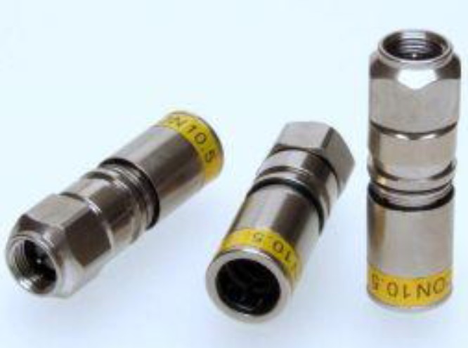 F-hane quick mount komp Ø10 RG11 för kablar, Cabelcon