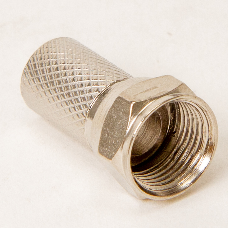 F-male ø7mm twist-on low cost