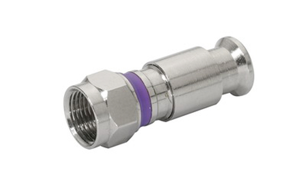 F-male crimp ø5mm WISI compression 5mm for cable POISTO
