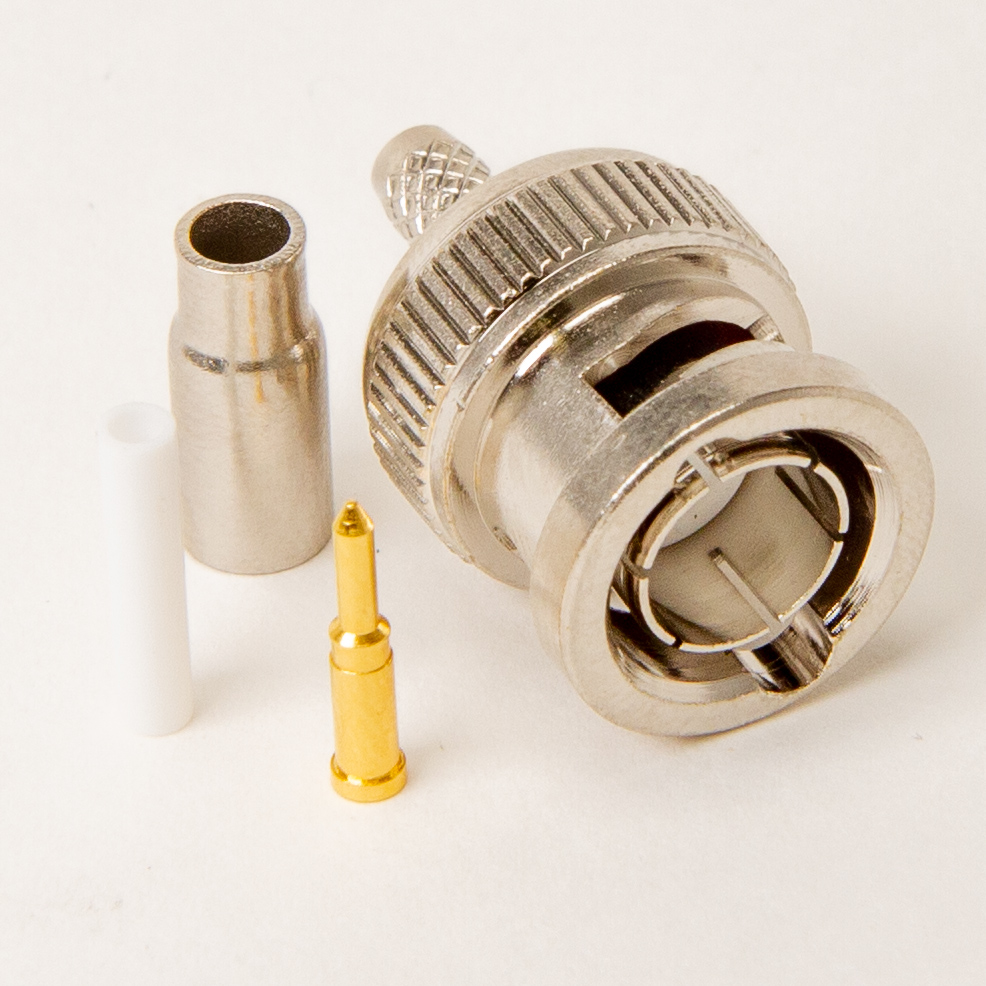 BNC-hane crimp RG179/187 75ohm B1121E1-ND3G 179/187
