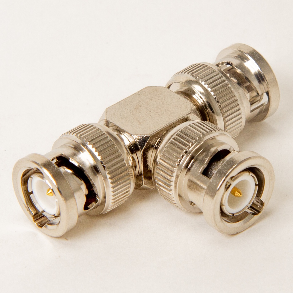 BNC-T-connector 3x male