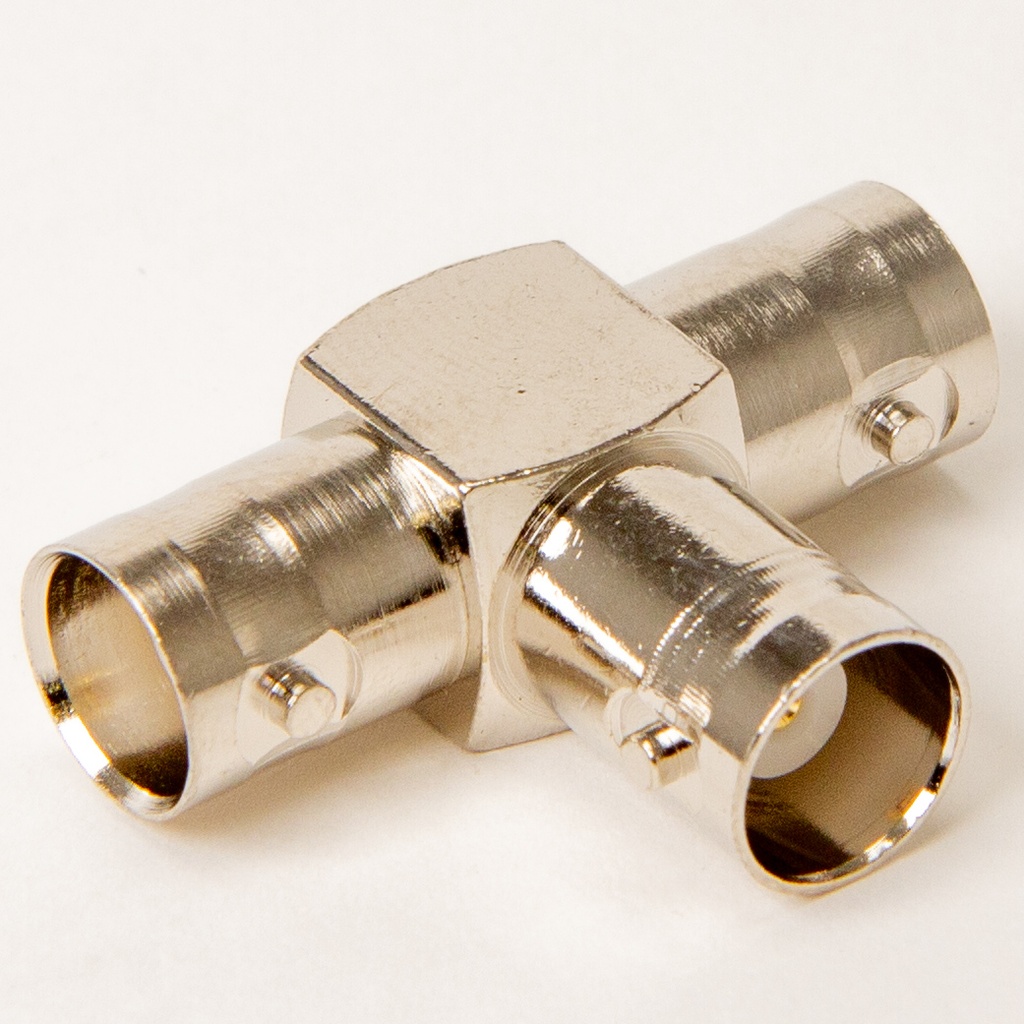 BNC-T-adapter 3× hona förstärkt B8073A1