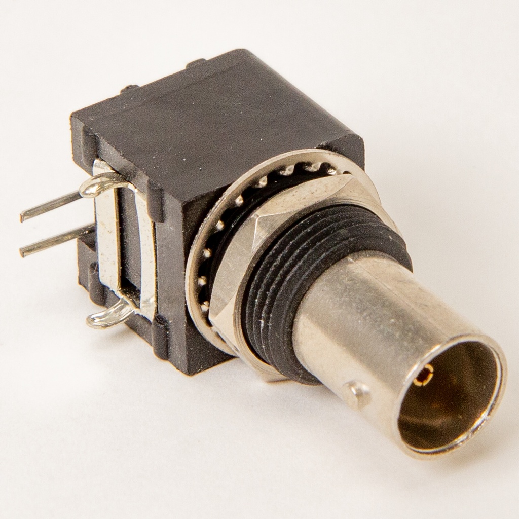 BNC-chassikontakt PCB vinkel hög 75ohm