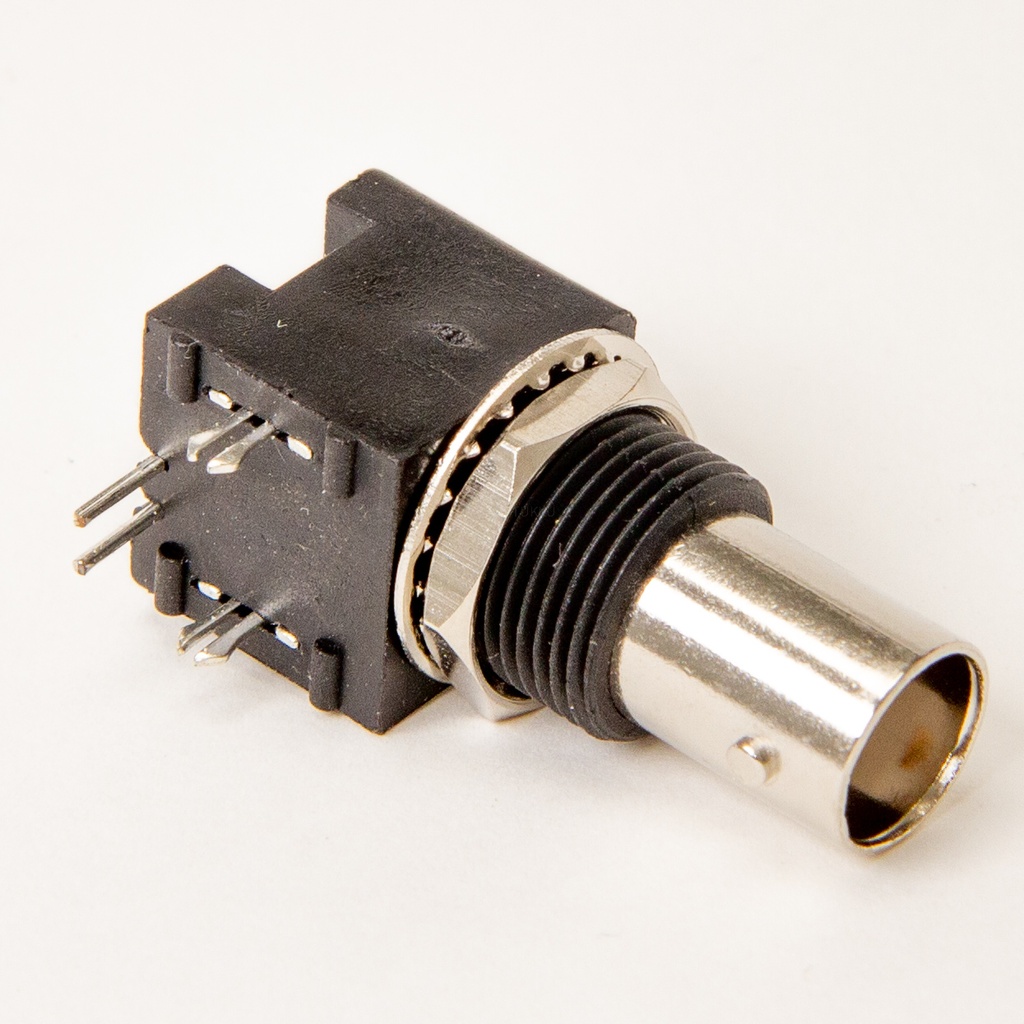 BNC-chassikontakt PCB vinkel hög
