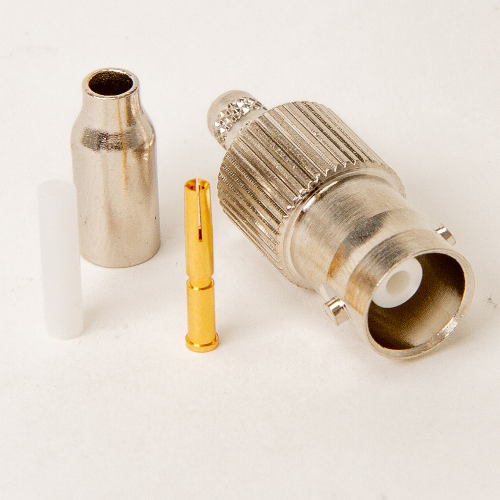 BNC-hona crimp RG179 AIMMET 1110NDG16